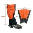 thumbnail image 5 of Waterproof Kids Leg Boot Gaiters Children Hiking Hunting Climbing Protective Gear - orange, 5 of 6