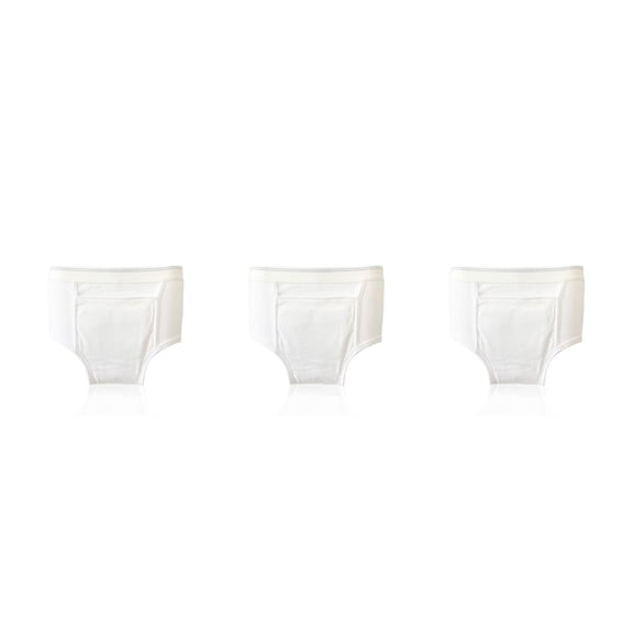 Vogacara Calzoncillos de ropa interior para incontinencia, calzoncillos bóxer ligeros, pañales ajustados reutilizables para adultos, gran Type1 NO1