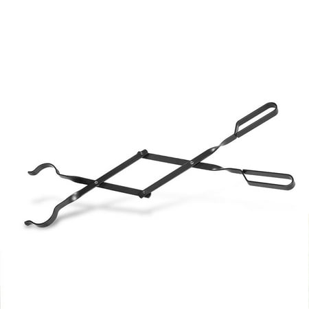 

Fireplace Tongs Fire Pit Accessories Firewood Tongs For Thick Logs Heavy Duty Wrought Iron Fire Pit FireTongs