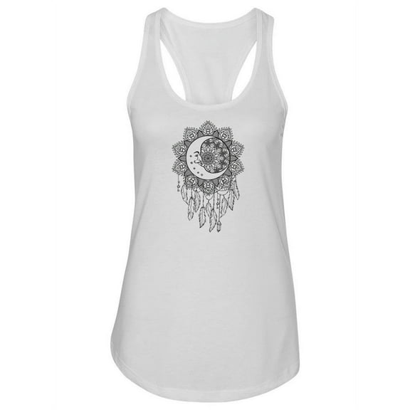 Dreamcatcher And Moon Tank Women -Image by Shutterstock, Female Small