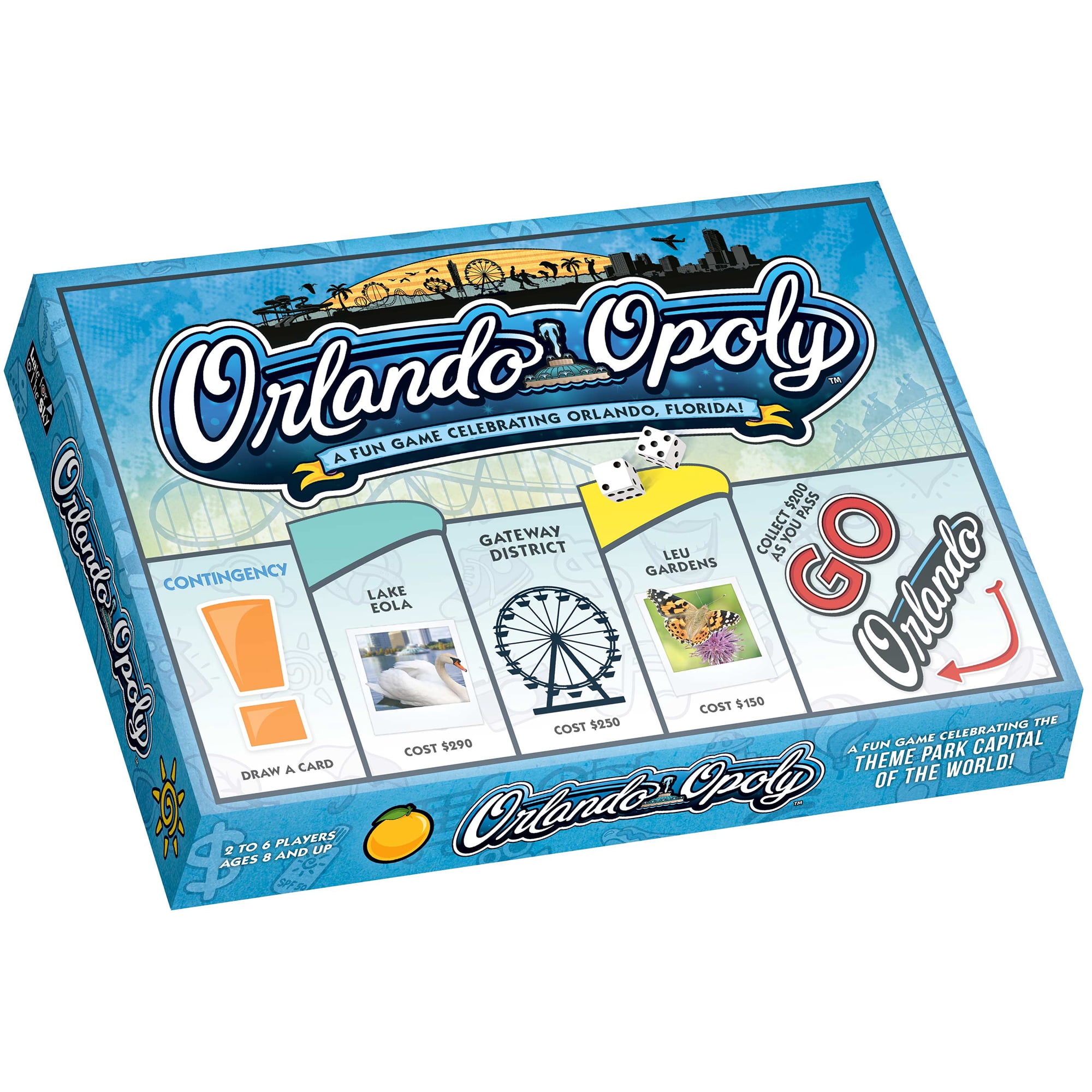 Orlando Opoly Board Game, by Late for the Sky