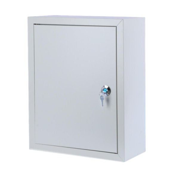 Rongfmy Outdoor Electrical Box Waterproof Junction Box Wear Resistant Metal with Lock Distribution Case for Home Indoor Shopping Mall 25cmx16cmx30cm