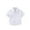 Z2 White, variant on Boys' White Button Down Shirt - Lightweight Short Sleeve Summer Performance Wear Versatile Multi-Occasion Kids Casual Formal Top,8-9 Years