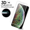 thumbnail image 3 of Cubierta completa protector de pantalla flexible suave seda curvada para iPhone XS/X-Black LUXMO No, 3 of 8