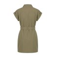 thumbnail image 2 of Vestido Quarry para Dama, Camisera Olivo Talla CH, 2 of 4