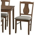 thumbnail image 4 of TMS Irving 5-Piece Indoor Dining Set, Includes Table and Chairs, Driftwood, 4 of 6