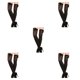 thumbnail image 3 of Minnieouse Medias largas opacas por encima de la rodilla para mujer, medias finas hasta el muslo, sexys y elásticas, con lazo negro a la moda Type2 NO2, 3 of 6