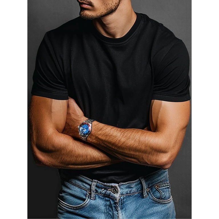 Invicta Pro Diver 47356 - Orologio Uomo 40mm Acciaio, Quadrante Nero, Movimento Quarzo, Impermeabile 20 Bar