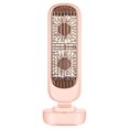 thumbnail image 1 of Bearachild Ventilador eléctrico de sobremesa recargable ventiladores enfriadores de verano de bajo ruido ajustables refrigeración por aire para Electrodomésticos Rosado, 1 of 6