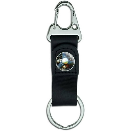 Aircraft Propeller Motor Plane Aviation Belt Clip On Carabiner Leather Keychain Fabric Key