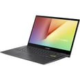 thumbnail image 5 of Asus VivoBook Flip 14 14" Full HD Touchscreen Laptop, Intel Core i3 i3-1115G4, 4GB RAM, 128GB SSD, Windows 10 Home in S mode, Indie Black, TP470EA-AS34T, 5 of 18