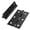 Black, variant on 12Pcs Black Door Hinges, 2.5 Inch Small Cabinet Hinges Metal Folding Butt Hinge with Mounting Screws, Window Hinges for Wooden Box, Jewelry Box, Bedroom Door, Cabinet Door