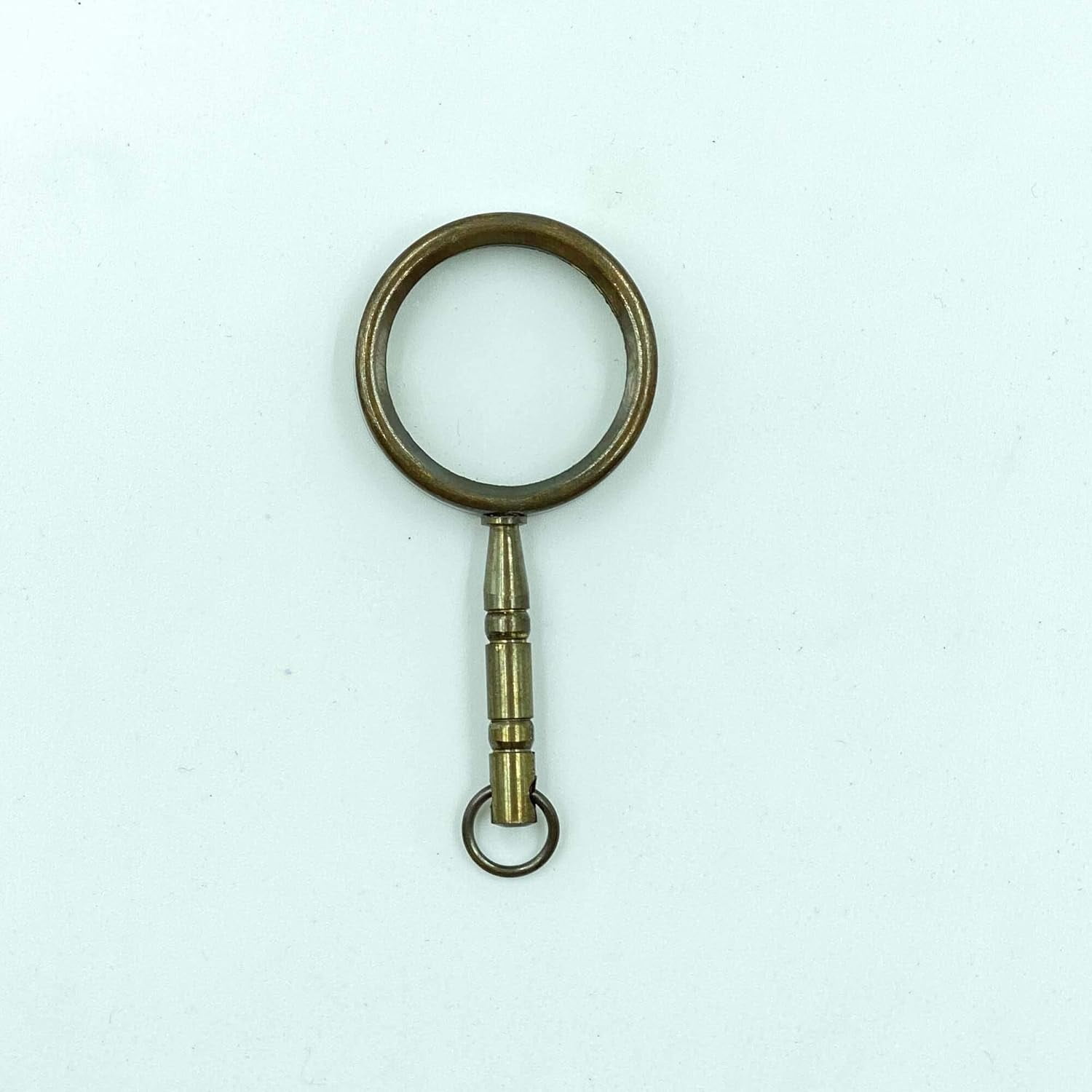 Maritime Treasures Brass Handle Magnifying Glass Key chain Lot Of 50 Pendent Magnifier Best gift