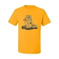 thumbnail image 2 of Wild Bobby, Raised On Sweet Tea & Country Music, Pop Culture, Men Graphic Tee, Gold, Medium, 2 of 4