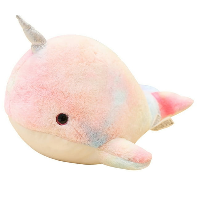 Juguete de peluche Jadeshay narval de 28 cm