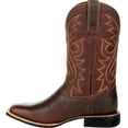 thumbnail image 1 of Botas vaqueras deportivas anchas con punta cuadrada para hombre y mujer, 1 of 5