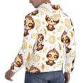 thumbnail image 3 of Bingfone Sloth Yoga Men'S Drawstring Hoodie Long Sleeve Pocket Sweatshirts-Medium, 3 of 9