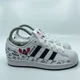 thumbnail image 5 of Adi - das Superstar Mens Size 4.5 Philip Colbert Save The Lobster White Shoes, 5 of 6