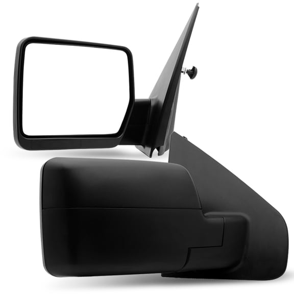 AKKON - For 04-14 F150 F-150 Pickup Truck Extendable Towing Manual Mirrors Left Right Side Replacement