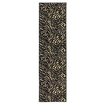 Furnishmyplace Zebra Grazer Area Rug for Living Room, Dining Room, Kids 5' x 13'