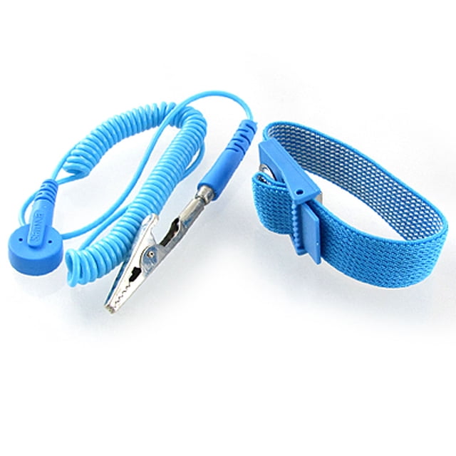 Unique Bargains Maya Blue Anti Static ESD Discharge Wrist Strap Grounding
