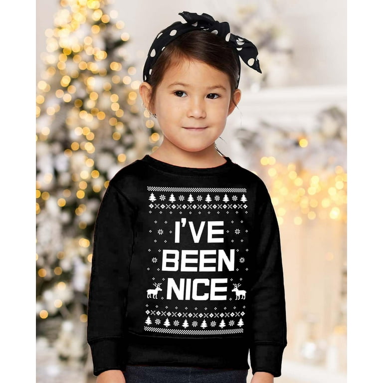 On the clearance nice list sweater