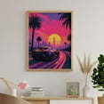 thumbnail image 6 of Diamond Art Kits for Adults, Retro Sunset Fast Car Cityscape 5D Diamond Painting Kits for Adults Beginners, DIY Full Drill Diamond Painting, Gem Art and Crafts 12x16, 6 of 7