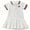 White cherry, variant on WIBACKER 1-6T Baby Girls and Toddler Short Sleeve Pique Polo Dress Summer Pleated Skirt for Kids
