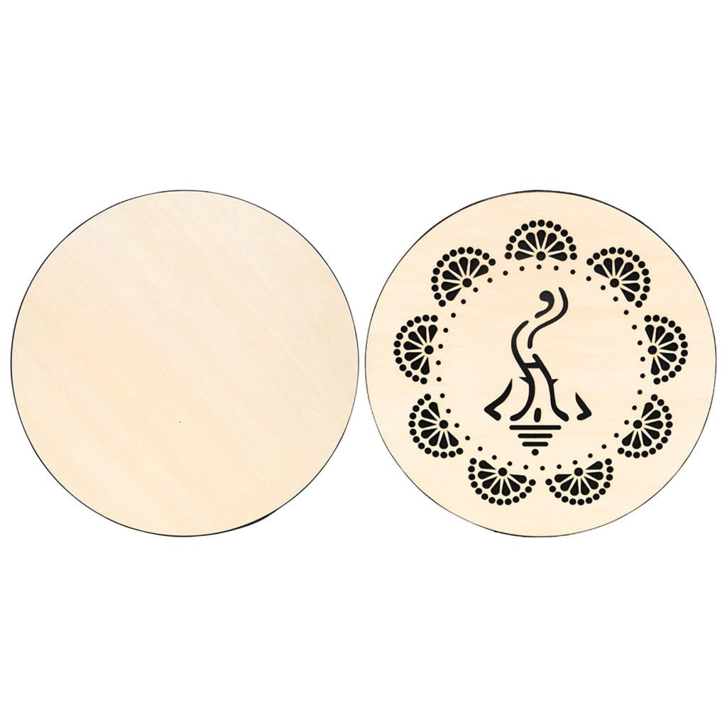 CEORPER 10 Inch Drum Wooden Tambourines Drum Hand Drum Percussion Instrument Musical Instrument Kids Tambourine for Drumsticks