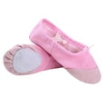 thumbnail image 2 of SPRING PARK Ballet Slipper Shoes Stretch Satin Ballerinas Dance Yoga Flats for Girls, 2 of 7