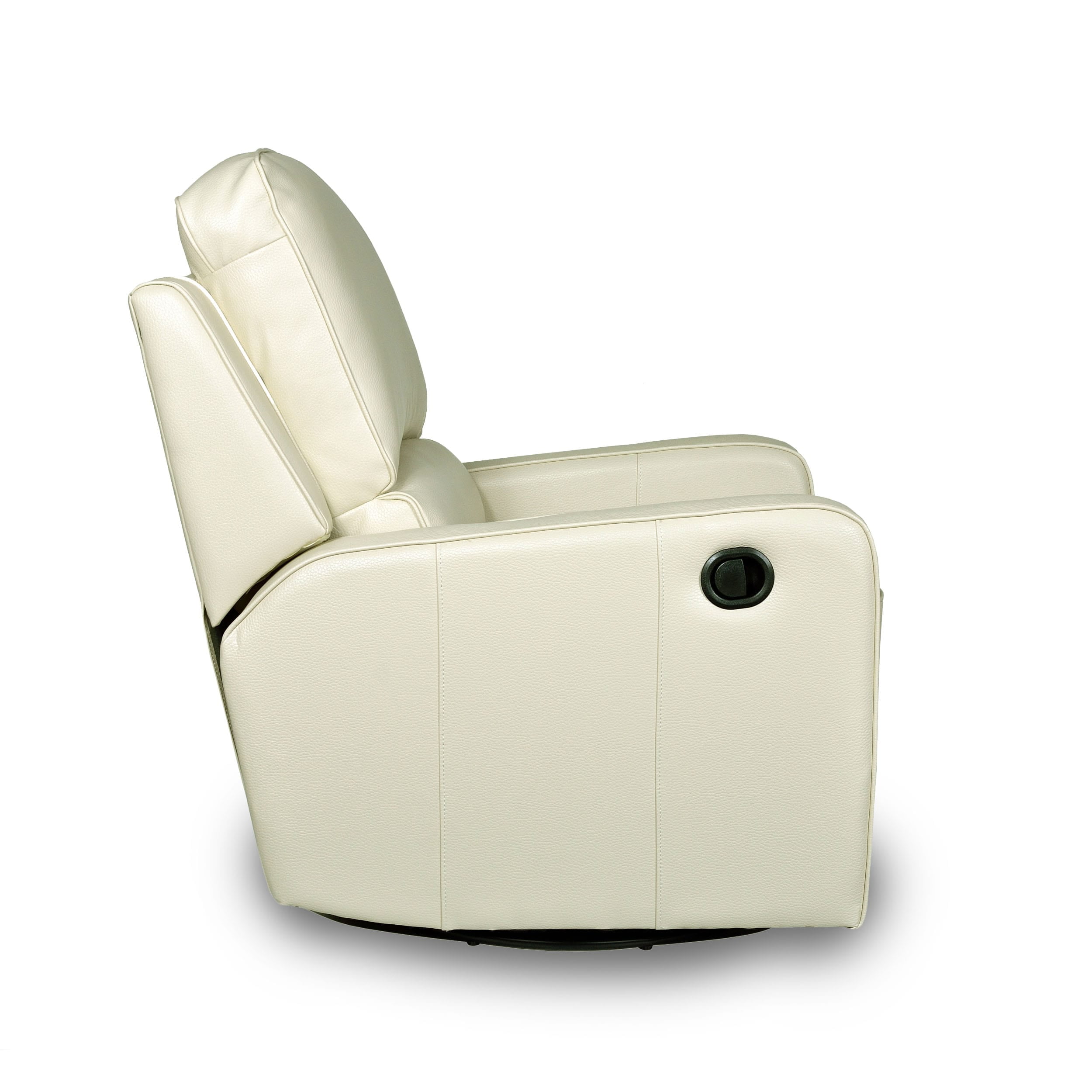 Opulence Home Perth Swivel Glider Recliner Creme Walmart Com