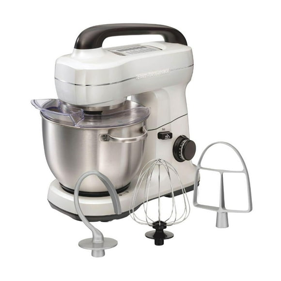 Batidora Hamilton Beach de Pedestal Blanca