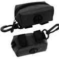 thumbnail image 3 of Paquete de 2 (negro + azul) Dispensador impermeable de bolsas para excrementos de perros, bolsa para excrementos, 3 of 5