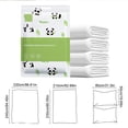 thumbnail image 3 of Tdxkok Disposable 4-Piece Bed Sheet & Duvet Cover Set (2 Pillowcase) – No-Wash Travel Hygiene Barrier Lightweight & Allergy-Friendly Plain Solid Double Size, 3 of 6