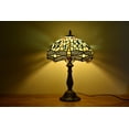 thumbnail image 1 of Tiffany Style Desk Lamp Table Bedside LED Lamp Bedroom Stained-Glass 18.1'' Height Multi-color, 1 of 4