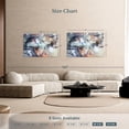 thumbnail image 4 of Elephant Stock Abstract Layered Lines Wall Art - Horizontal Canvas Wall Art - Living Room Wall Decor - Abstract Canvas - Purple And Blue Decor - 48" x 32", 4 of 8