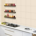 thumbnail image 4 of 24 Inch Floating Shelves Rustic Wood Wall Shelf Deep Dark Walnut Floating Shelves a Set of 3 Hanging Narrow Picture Photo Ledge Shelves Wall Mounted Bathroom Bedroom Kitchen Office Décor, 4 of 15