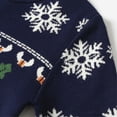 thumbnail image 6 of URMAGIC Long Sleeve Christmas Elk Sweater Xmas Knit Tops for Toddler Little Girl Boy, 6 of 8