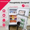 thumbnail image 3 of Frigidaire, 3.1 Cu. Ft. 2 Door Retro Compact Refrigerator , Built-In Side Bottle Opener, Mint, 3 of 7
