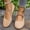 Shoes-A112Khaki, variant on Mary Jane Shoes Women Suede Elastic Band Mary Jane Shoes Round Toe Flat Mary Jane Shoes Office Wedding formal Party Travel Evening Outfits
