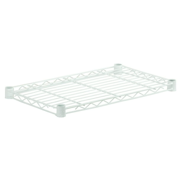 Honey Can Do Steel Wire Shelf with 350lb Capacity, White