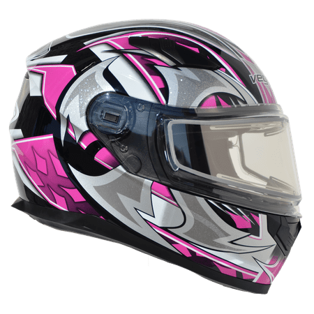 Vega Ultra Full Face Snownmobile Helmet with Dual Lens Shield