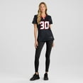 thumbnail image 4 of Women's Nike Myles Bryant  Navy Houston Texans Team Game Jersey, 4 of 7