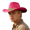 thumbnail image 5 of Chapeau de Cowboy Style Western pour Usage Quotidien à la Maison avec Design Classique et Attrait Intemporel, 5 of 5