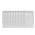 thumbnail image 1 of 100PCS Waterproof Clear Plastic Vertical Name Tag Badge ID Holders, 1 of 1