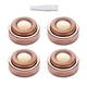 thumbnail image 3 of piezas de depilación facial Ersatzköpfe, Haarentfernungsklingen für den schmerzlosen Epilierer für Frauen Geeignet für den glatten Abschluss Fehlerloser Haarentferner, Gold Rose Zhivalor OTTO-ZYS-0147, 3 of 7