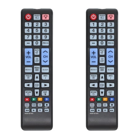 2-Pack AA59-00785A Remote Control Replacement - Compatible with Samsung UN58H5005 TV