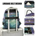 thumbnail image 3 of FORMRS Mini Backpack Purse for Women Quilted Travel Daypack Casual Shoulder Bag, Moonlight Forest, 3 of 7