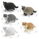 thumbnail image 3 of Juego de figuras Realistic Cat, 5 piezas, PVC, siamés, gato negro para niños, 3 of 3