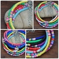 thumbnail image 2 of LOLIPPYY 1Pc Beach Bohemian Anklet Durable Polymer Clay Foot Pendant Chain Waterproof and Adjustable, 2 of 8